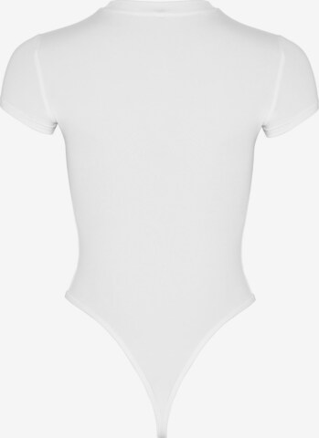 Squad the label Shirt Bodysuit in White