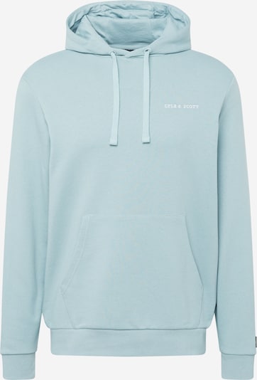 Lyle & Scott Sweatshirt in de kleur Lichtblauw / Geel / Zwart / Wit, Productweergave