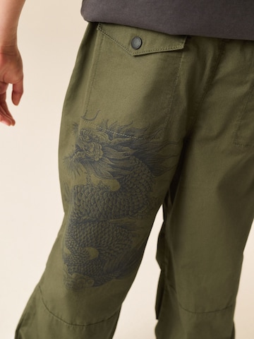 Next - Tapered Pantalón en verde