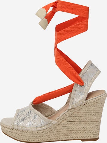 Sandales 'HALONA' GUESS en beige