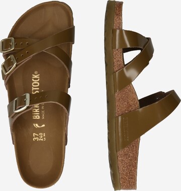 zaļš BIRKENSTOCK Ādas čības 'Franca'