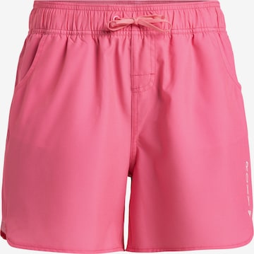 Boardshorts 'Roxy Wave 5' ROXY en rose : devant