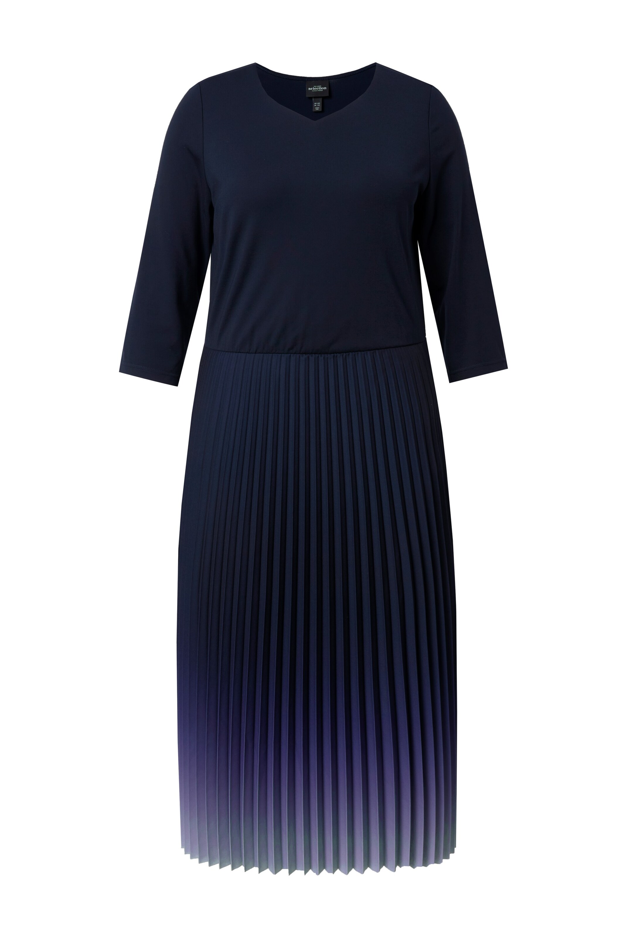 Ulla Popken Dress in Blue: front