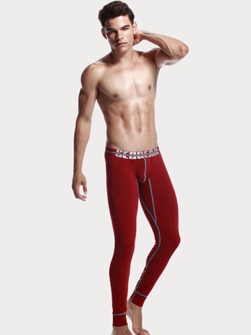 SEOBEAN Long Johns 'Classic Solid' in Red