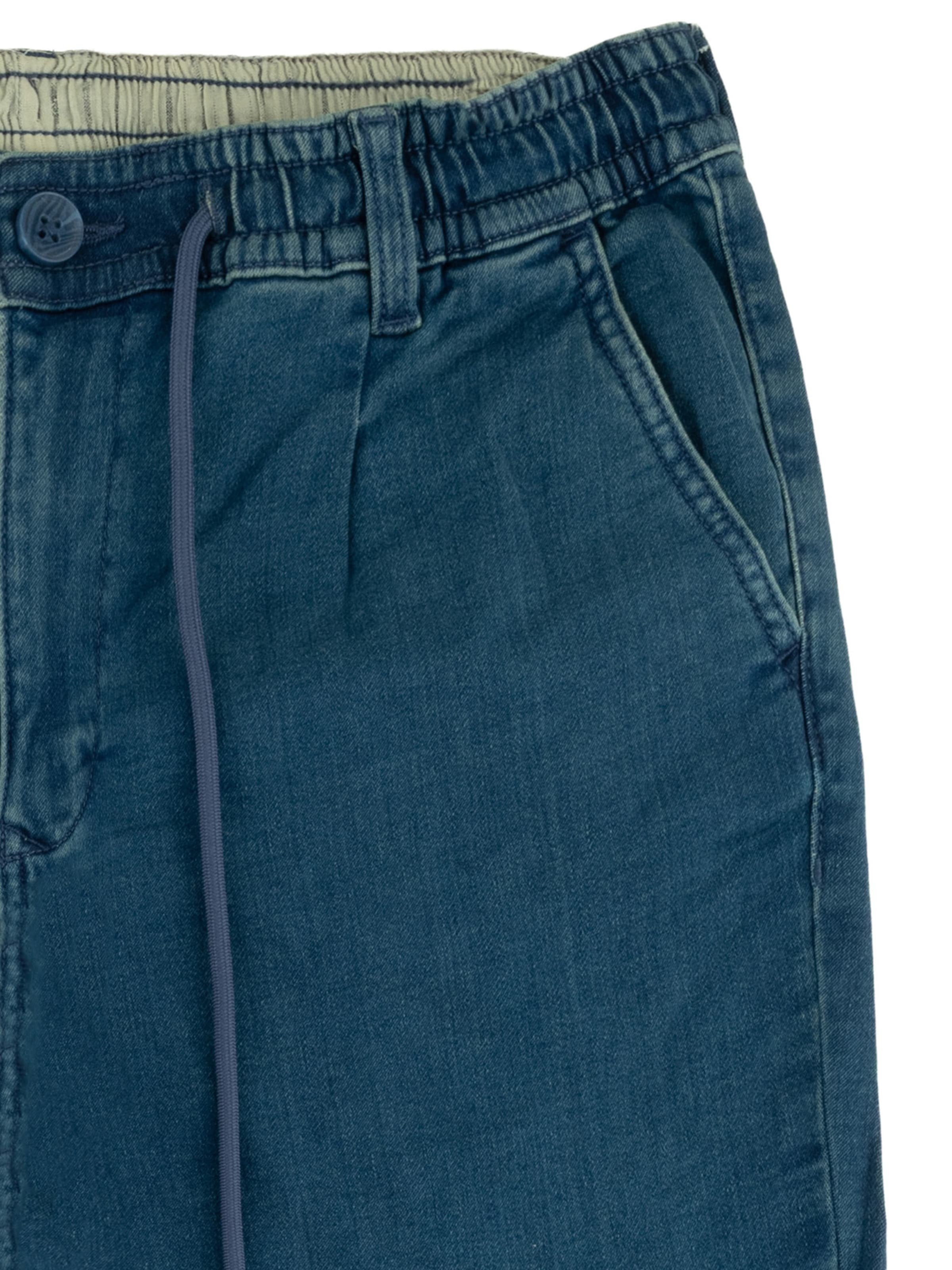 Mill&Tailor Regular Chino Pants ' High Stretch ' in Blue