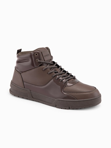Ombre - Zapatillas deportivas altas en marrón
