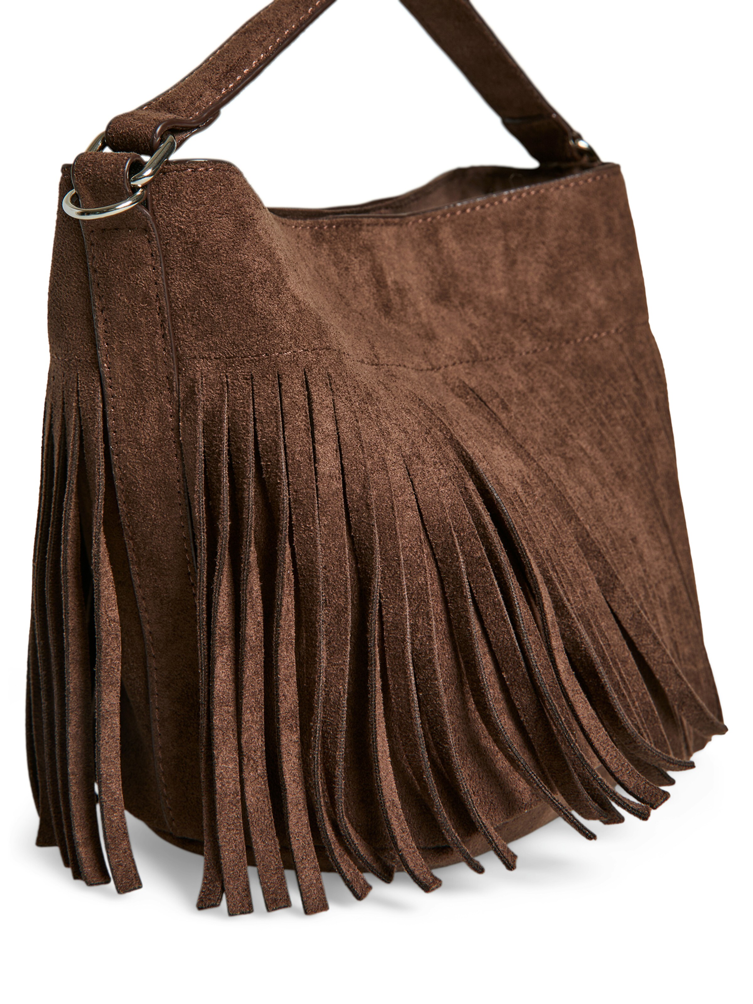 Borsa a tracolla di PIECES in marrone