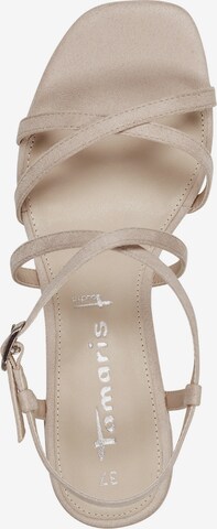 TAMARIS Sandalen met riem in Beige