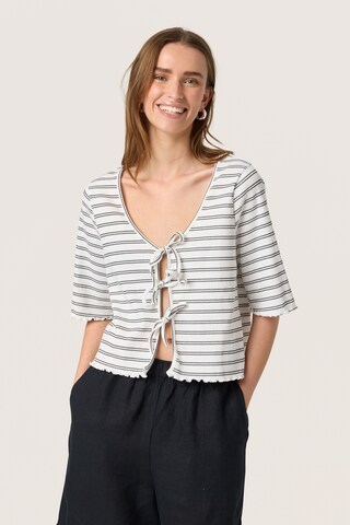 Chemisier SOAKED IN LUXURY en gris : devant