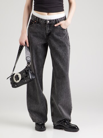 Dr. Denim Loose fit Jeans 'Hill' in Black: front