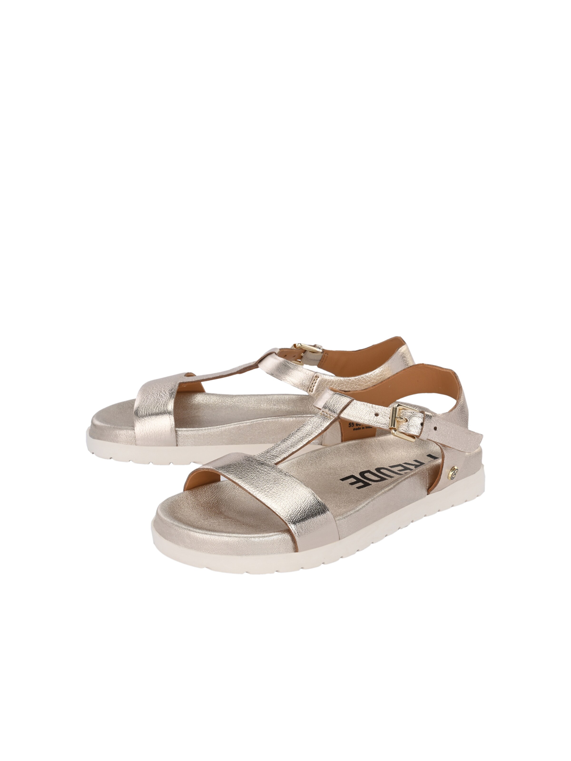 Sandales à lanières ' ARTE ' FREUDE en or