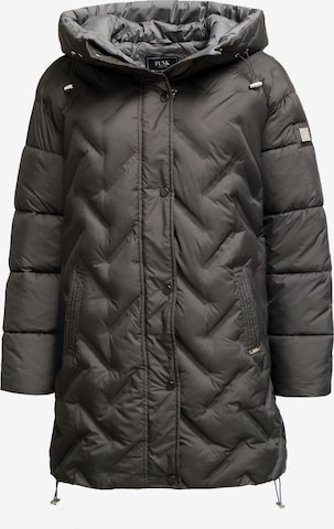 Funk since 1776 Winter Jacket in Black: front