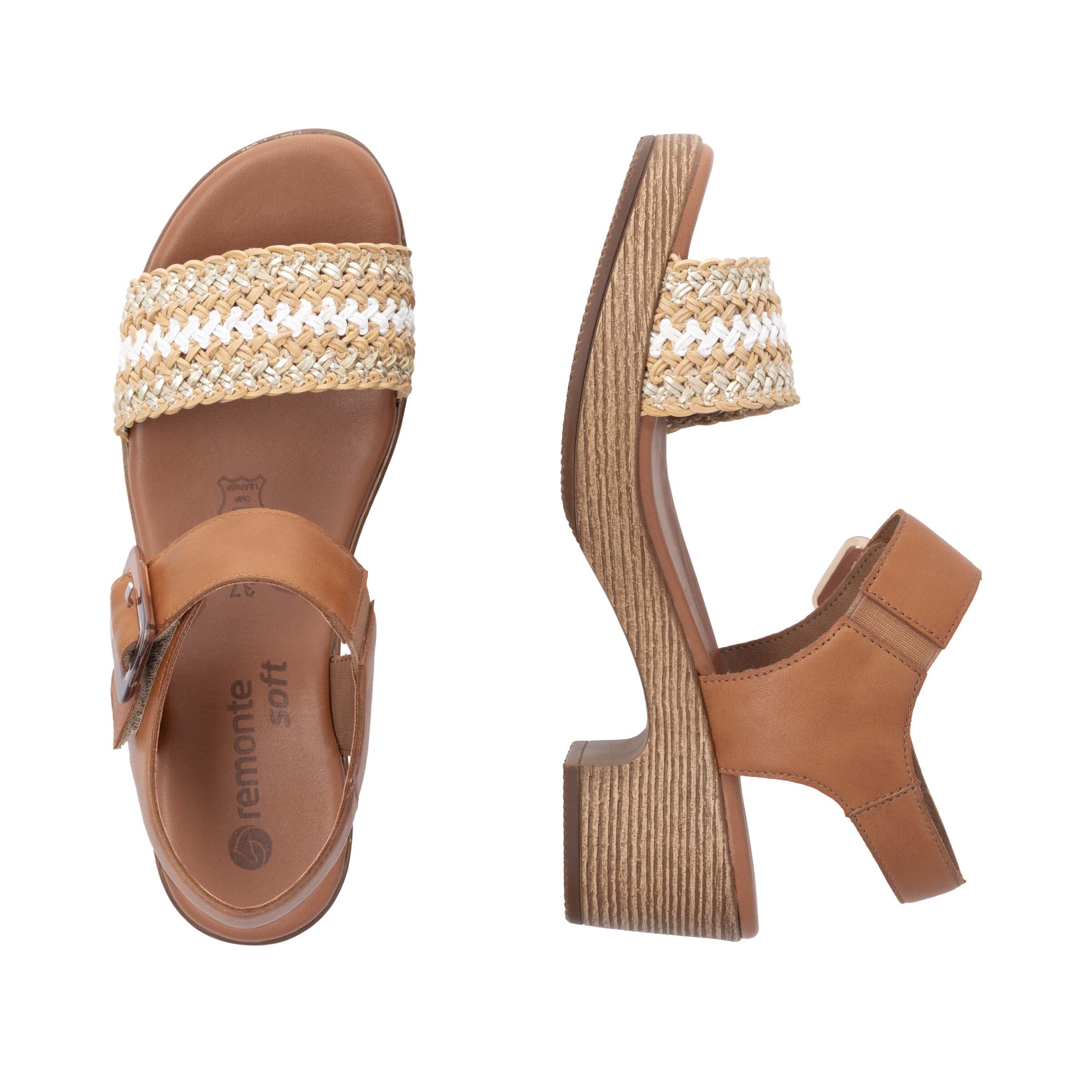 REMONTE Sandals in Brown