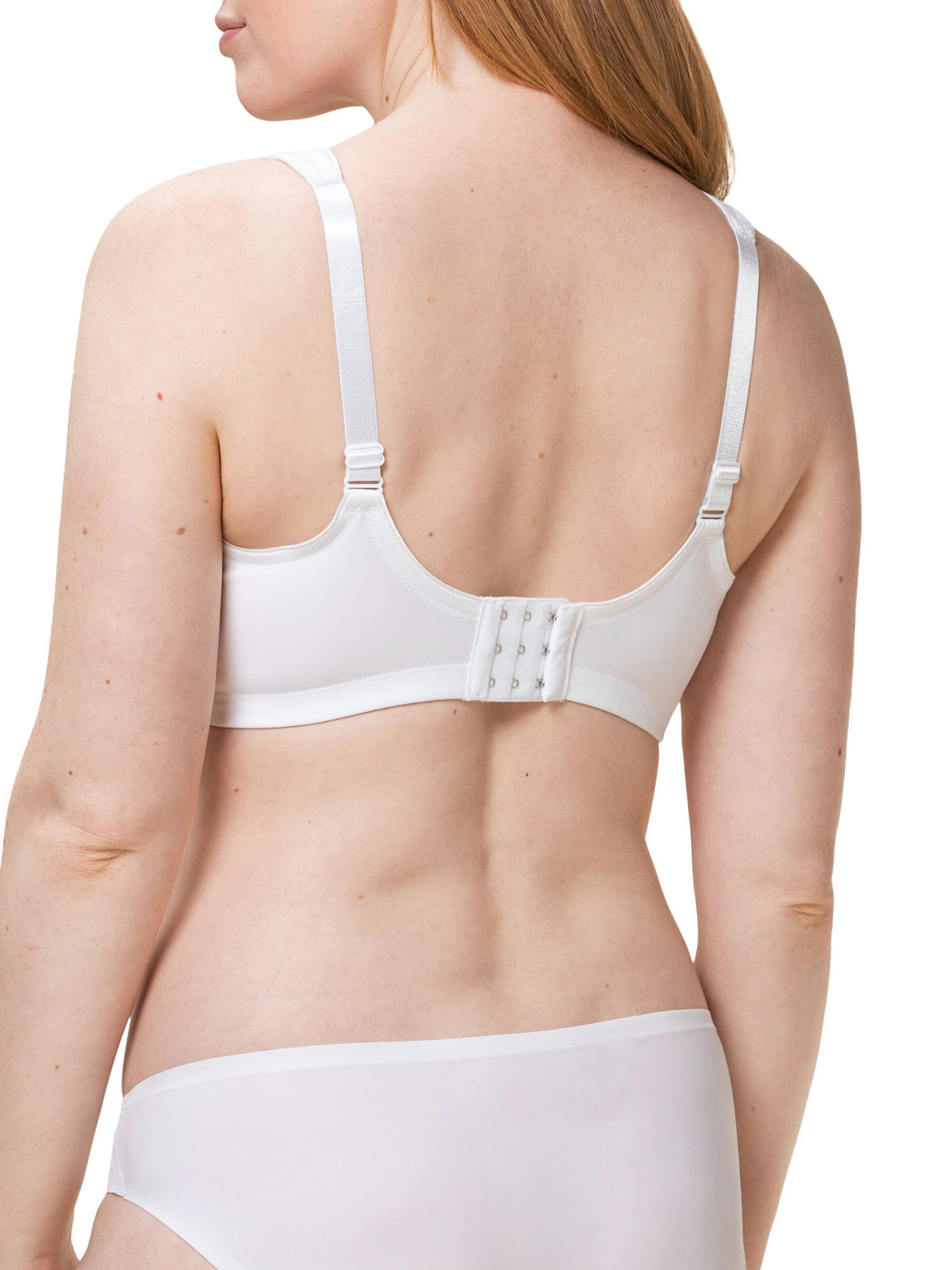 TRIUMPH T-shirt BH ' Modern Soft+Cotton ' in Wit