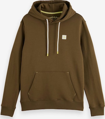 Sweat-shirt 'Essential' SCOTCH & SODA en vert : devant