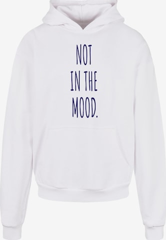 Merchcode Sweatshirt 'NITM' in Wit: voorkant