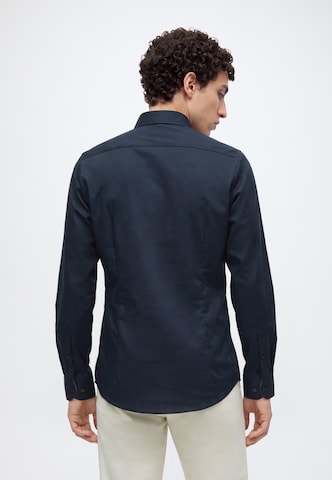 OLYMP Slim Fit Hemd 'Level 5' in Blau