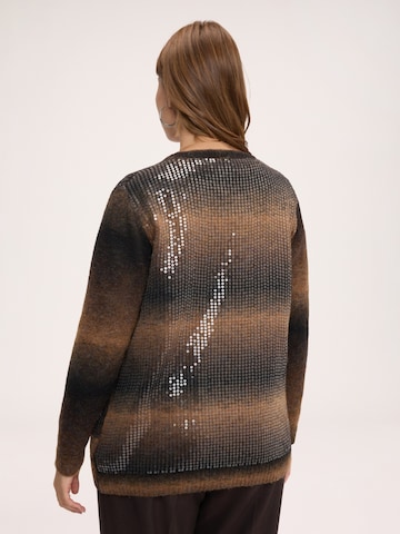 Pull-over Fiorella Rubino en marron