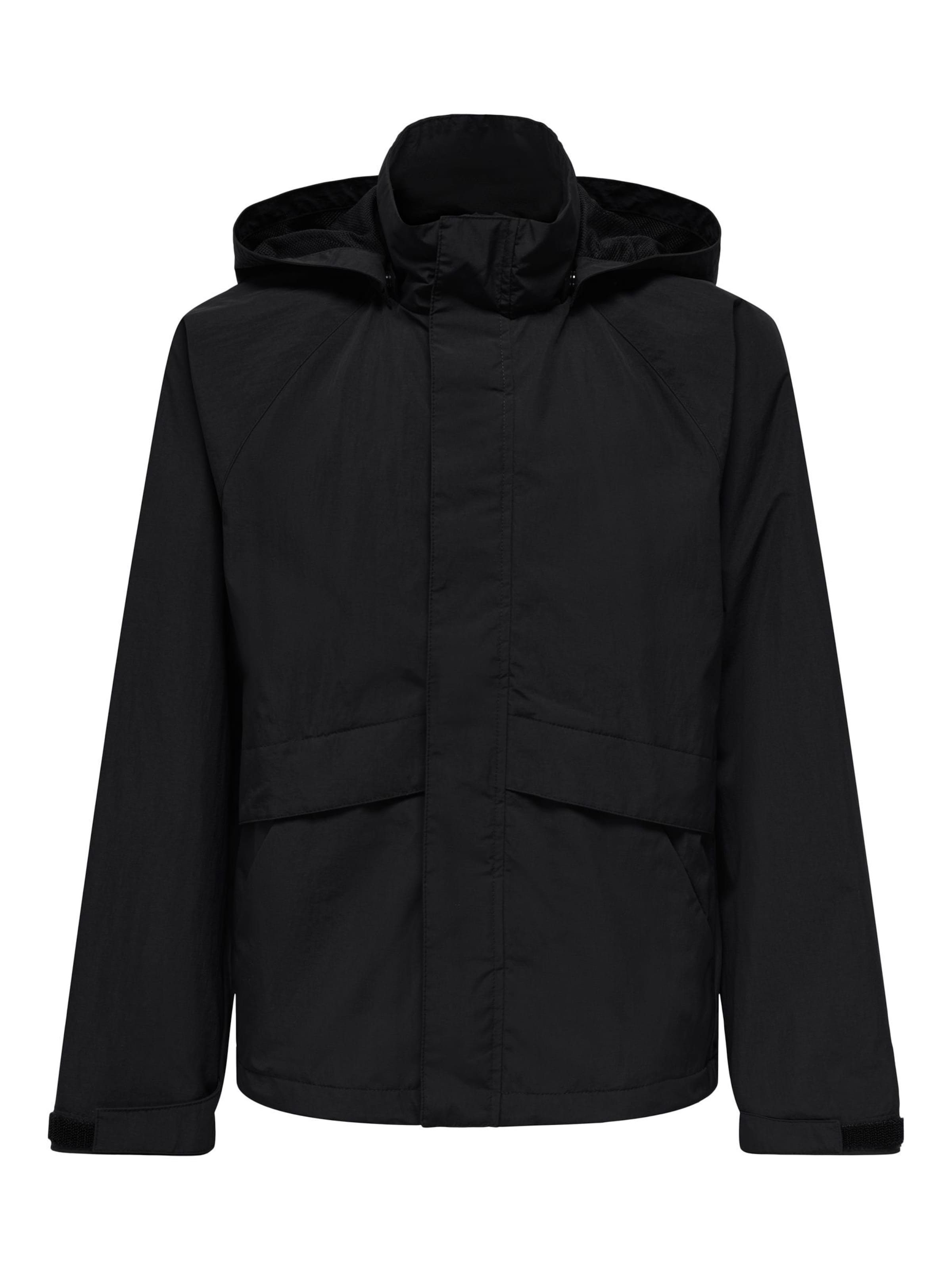 Veste mi-saison 'OSJAxis' Only & Sons Junior en noir : devant
