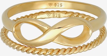 ELLI Ring Infinity, Twisted in Gold