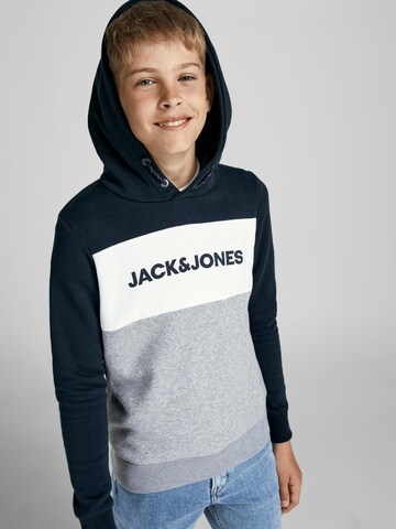 Jack & Jones Junior Средняя посадка Свитшот в Серый