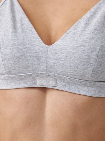 SNOCKS Bustier BH in Grijs