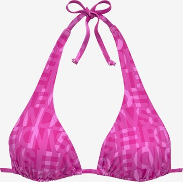Elbsand Bikini Top in Pink: front