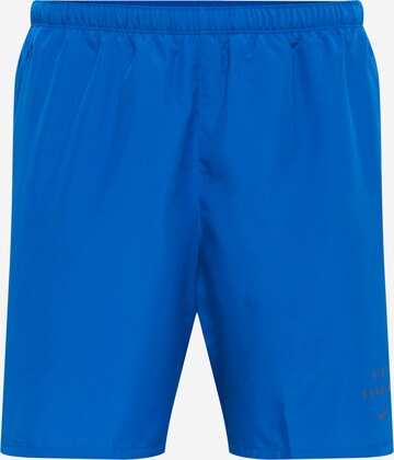 NIKE Normální Sportovní kalhoty 'Challenger Run Division' – modrá: přední strana
