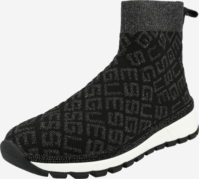 GUESS Sneakers low 'Zyla' i svart / svartmelert, Produktvisning