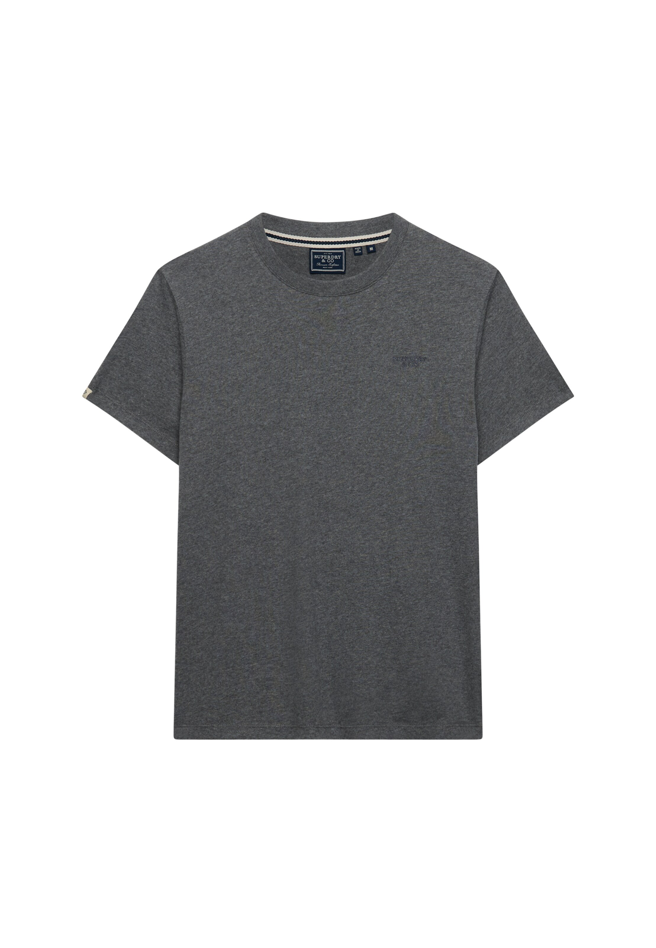 T-Shirt 'Essential' Superdry & Co en gris : devant