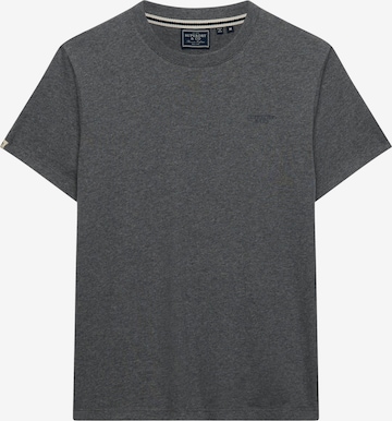 T-Shirt 'Essential' Superdry & Co en gris : devant