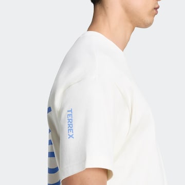ADIDAS TERREX Funktionsshirt in Weiß