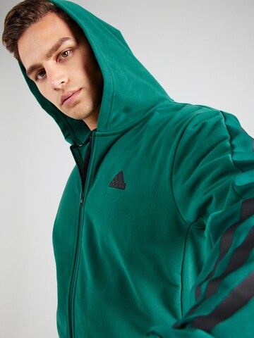 ADIDAS SPORTSWEAR Toiminnallinen fleecetakki 'FI WTR FZ' värissä vihreä