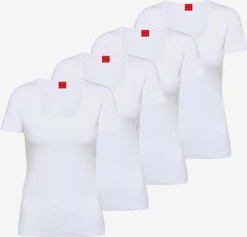 Maglietta di HUGO in bianco: frontale