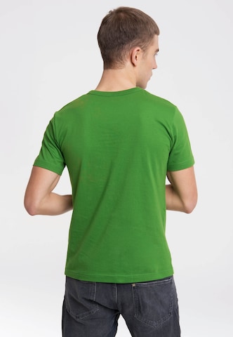 LOGOSHIRT Shirt 'Willi' in Groen