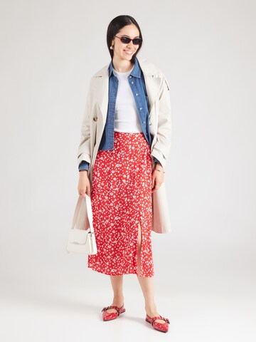 ICHI Skirt 'IHMARRAKECH' in Red