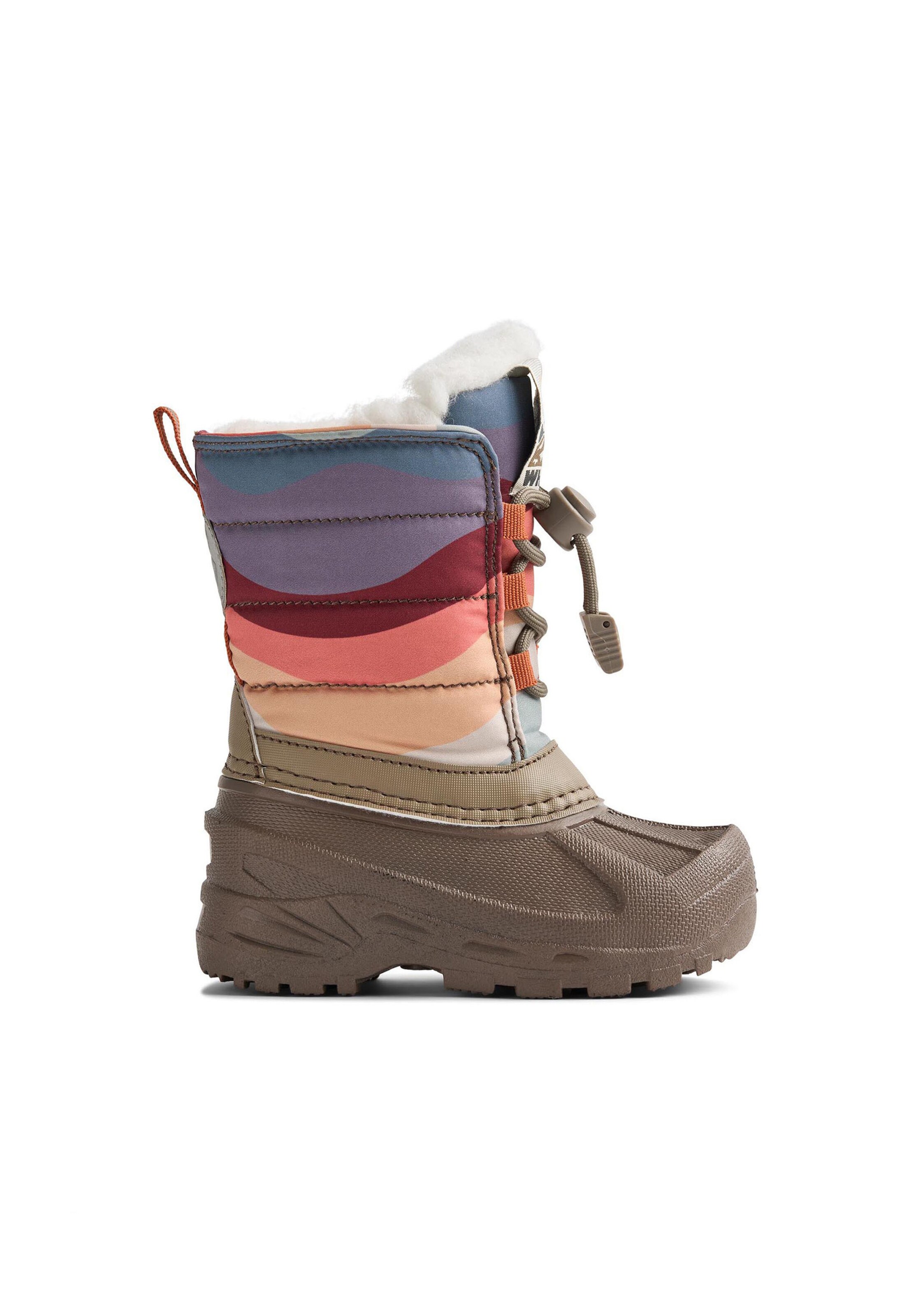 Bottes de neige 'Aleex' WHEAT en mélange de couleurs : devant