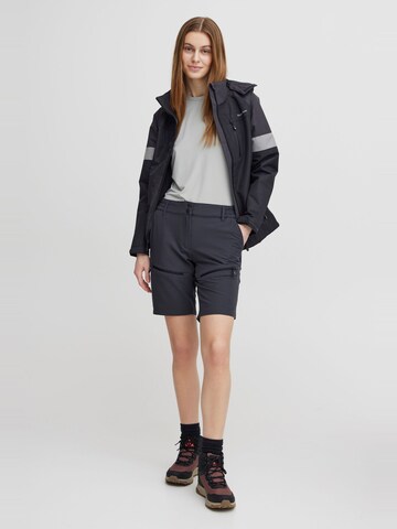 North Bend Regular Outdoor trousers 'Ava ' in Grey