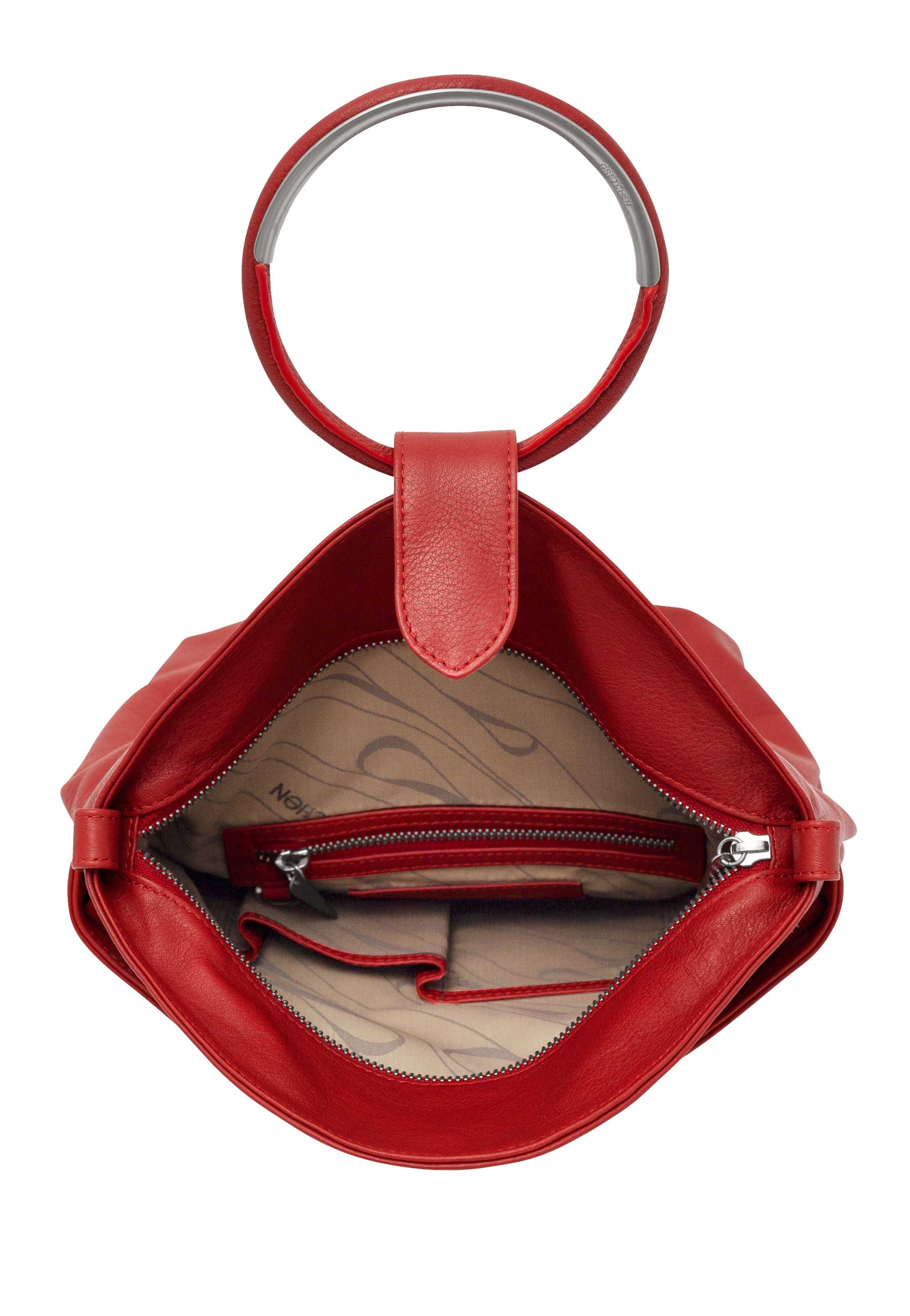 Gretchen Backpack 'Maple Metal Backpack' in Red