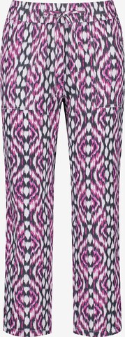 GERRY WEBER - regular Pantalón en lila: frente