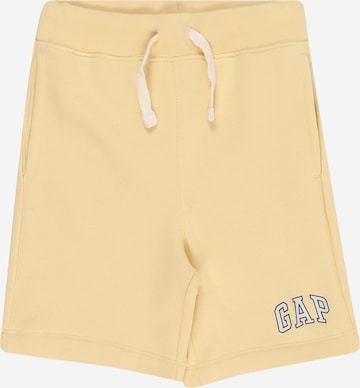 GAP Housut värissä beige: edessä