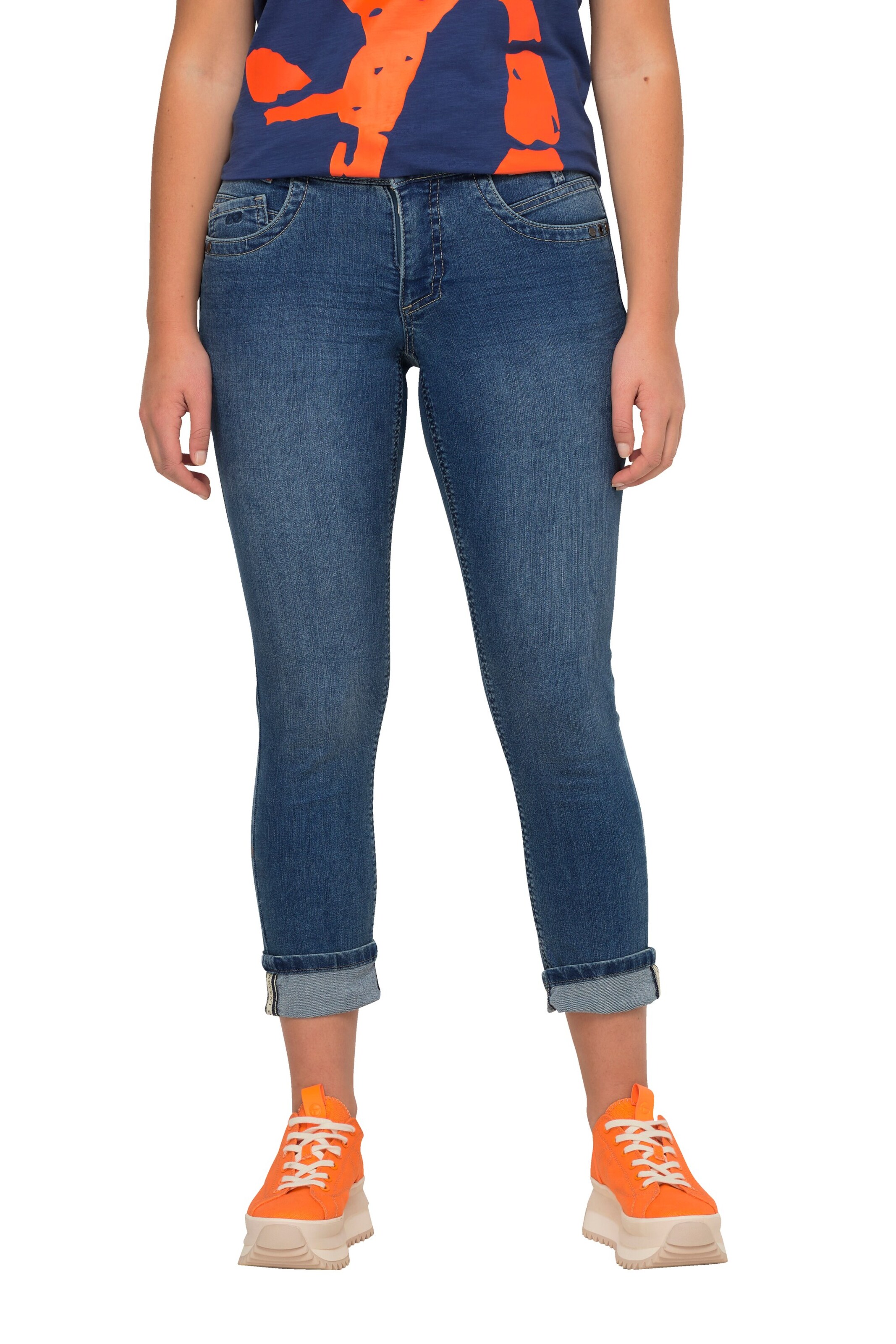 LAURASØN Slim fit Jeans in Blue: front