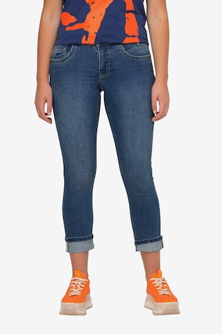 LAURASØN Slim fit Jeans in Blue: front