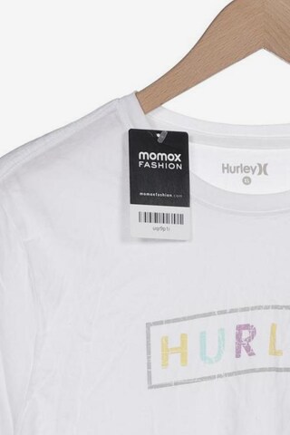 Hurley T-Shirt XL in Weiß
