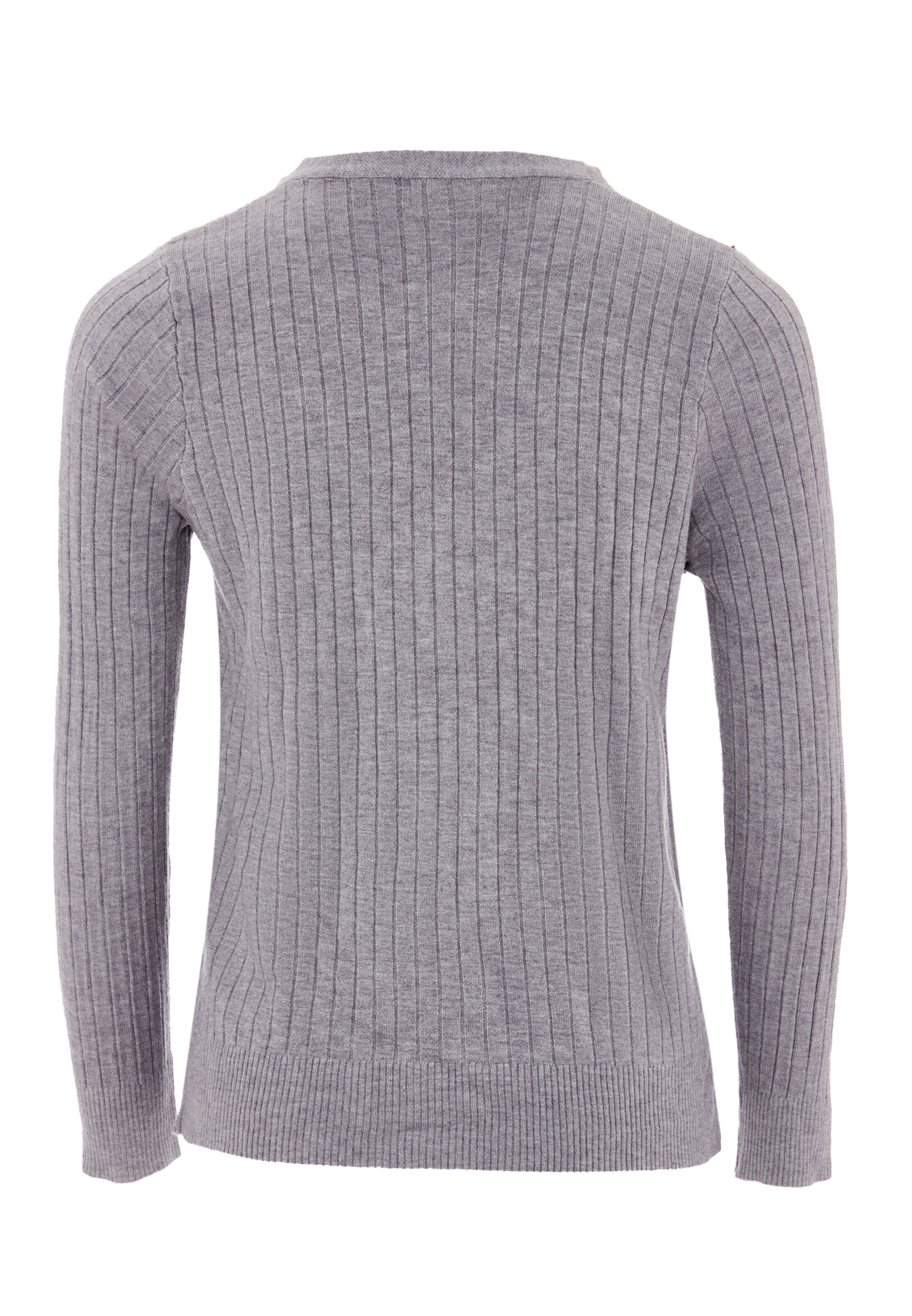 ZITHA - Casaco de malha em cinzento