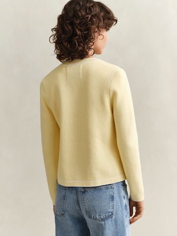 geltona GANT Kardiganas