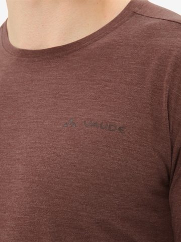 VAUDE Funktionsshirt 'Rosemoor III' in Braun