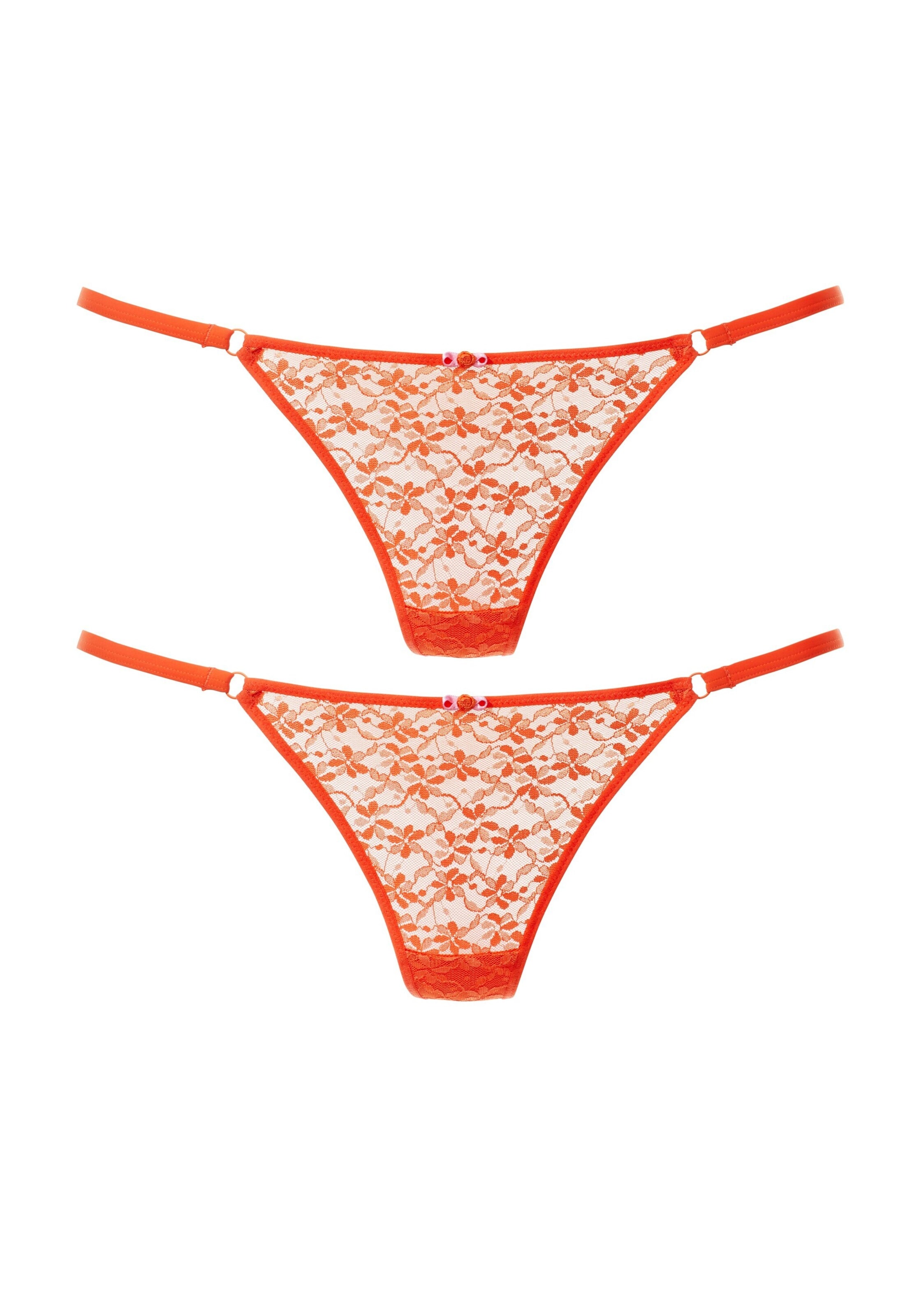 VIVANCE - Tanga en naranja: frente