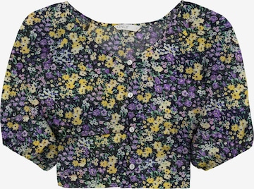 ONLY Blouse 'Nova' in Zwart: voorkant