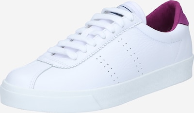 SUPERGA Zemie brīvā laika apavi 'Comfleau' tumši lillā / balts, Preces skats
